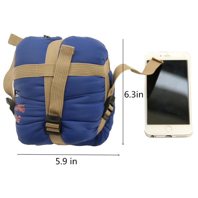 (image for) Ultralight Sleeping Bag for Adults 3 Season Outdoor Envelope Sleeping Bag for Camping Backpacking Travel Hiking Supplies